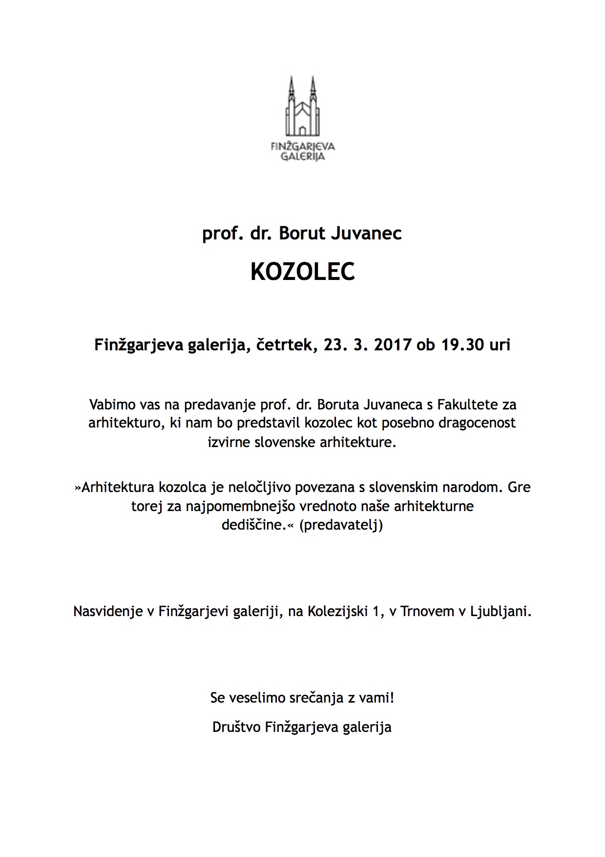17 TRN FIN GAL VABILO PREDAV KOZOLEC prof