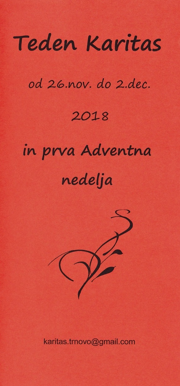 Teden Karitas 2018
