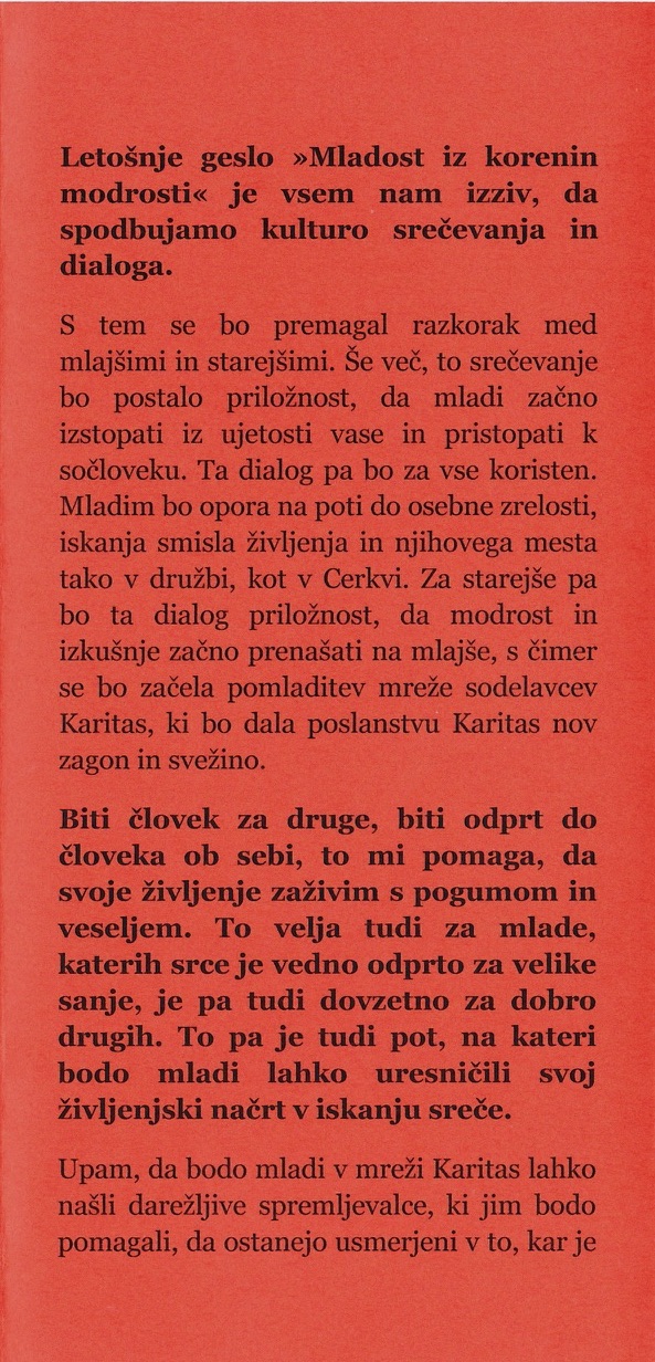 Teden Karitas 2018