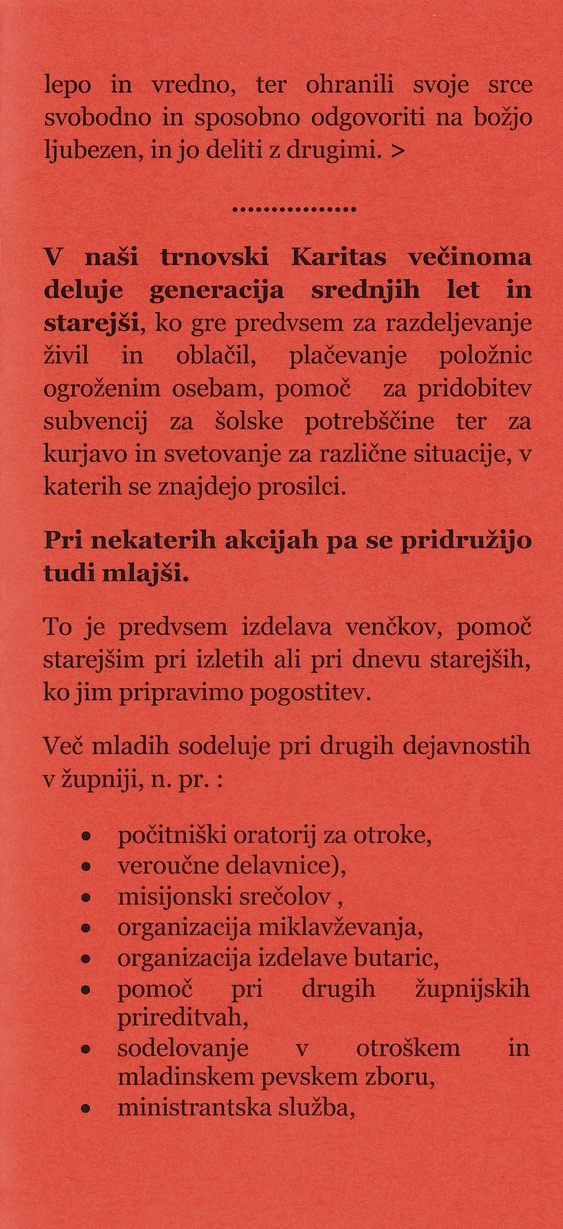 Teden Karitas 2018