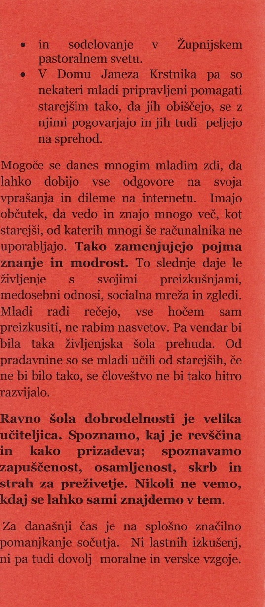 Teden Karitas 2018
